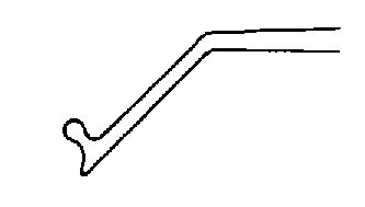 Manipulador de Lentes Intraoculares de Lester, Angulado - Punta de 0,2 mm