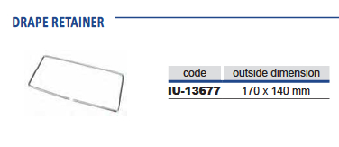 Retenedor de Paños para Cestas y Contenedores de Esterilización