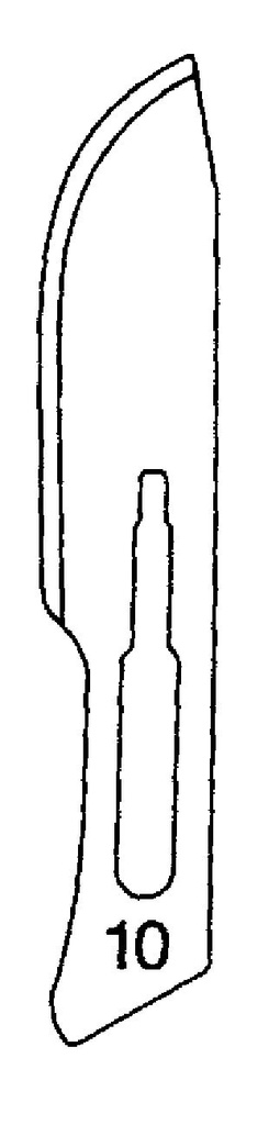 Hojas de Bisturí Estériles - Paquete de 100 Unidades