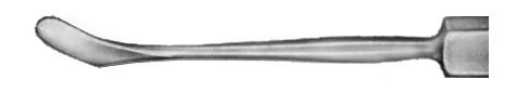 [IU-BH172] Cuchillo de Resección Escleral de Bonn, Delicado - Punta de 7 mm