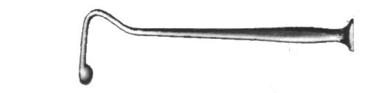 Gancho para Estrabismo de Jameson - Ancho de Punta de 10 mm