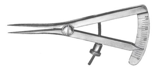 [IU-BH690] Calibrador Castroviejo de 0 a 20 mm