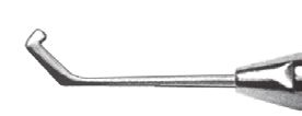 Espátula Separador para Lasek, Punta Semiafilada y Angulada - Longitud de 11,5 cm