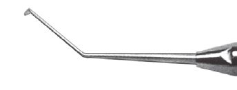 Micro Espátula de Sloane para Lasek, Punta Semicircular - Longitud de 12 cm