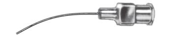 [IU-BH357-2] Cánula de Inyección de Aire de Sautter, Punta Plana - Diámetro de 0,4 mm