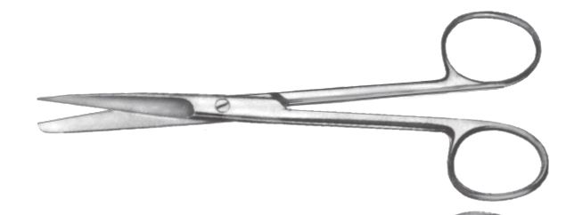 Tijera OP, Aguda / Roma - Longitud de 14 cm