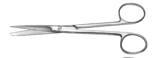 [IU-BH978] Tijera OP, Aguda / Roma - Longitud de 14 cm (Straight)