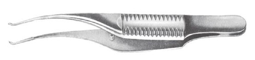[IU-BH762] Pinza para Iris de Barraquer-Katzin Tipo Colibrí con Dientes 1 x 2 (0.12 mm)