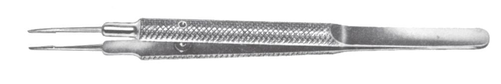 Pinza para Sutura de Tennant con Plataforma - Longitud de 10 cm