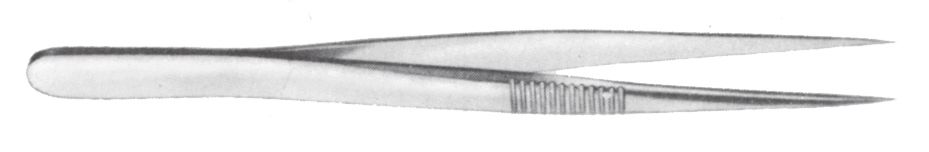 Pinza para Cirugía Oftalmológica Tipo Joyero - Mandíbulas de 0,2 mm