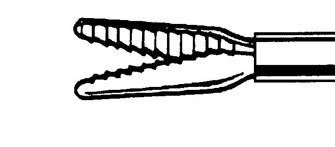 Pinza para Vitrectomía con Mango y Conector - Diámetro de 20G 0,9 mm