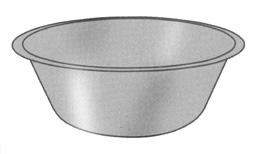 Cuenco de Acero Inoxidable - Diferentes Dimensiones