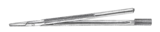 [IU-BH491] Porta Cuchillas de Afeitar de Castroviejo, Diámetro de 6 mm - Longitud de 12 cm