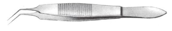 Pinza para Inserción de Lentes Intraoculares - Longitud de 10,5 cm