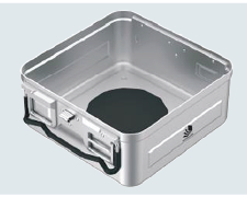 Base de contenidors per al model de barrera B3 esterilització amb sistema de parada PPSU - mida mitjana 1/2 - 310 x 272 x h mm