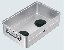 [IU-15324] Container base for model sterilization B3 barrier with PTFE system - Large extra size - 600 x 365 x h mm (120 mm)