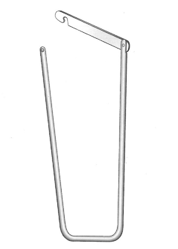 Pinza para esterilización - longitud = 20 cm / 8"