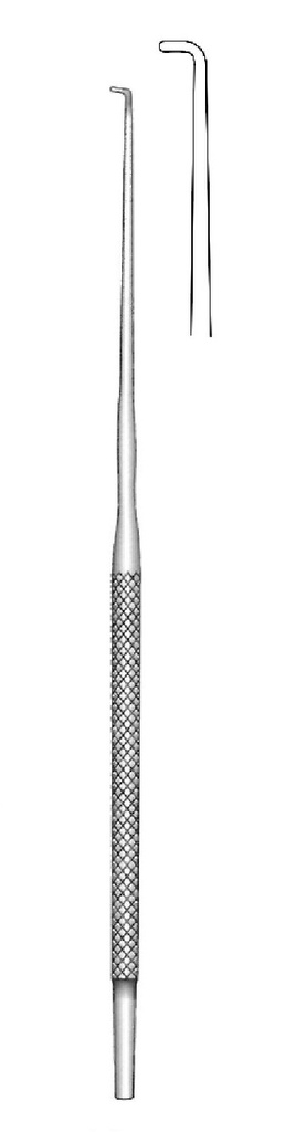 Nerve hook, hard and ADSON dissector - length = 20 cm / 8 "
