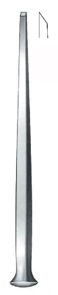 Cincel Alexander - longitud = 18 cm / 7", ancho = 8 mm