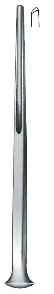 Gubia Alexander - longitud = 18 cm / 7", ancho = 14 mm