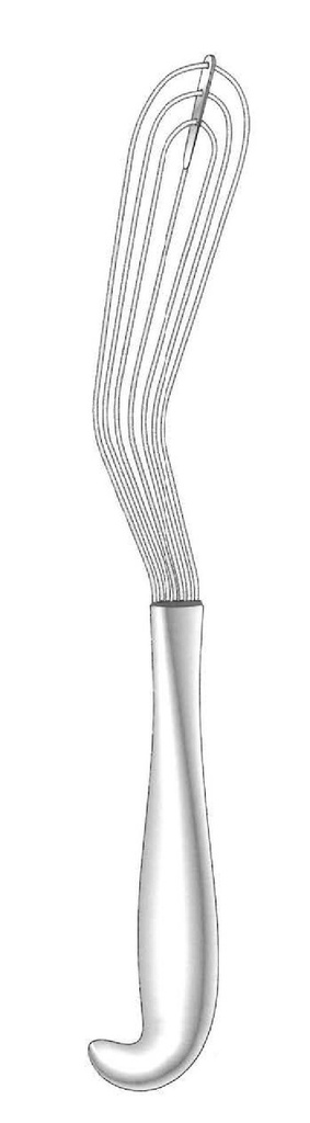 Espátula pulmonar Allison - longitud = 32 cm / 12-3/4"