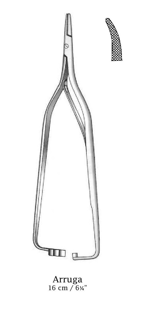 Wrong needles - length = 16 cm / 6-1 / 4 ", curve