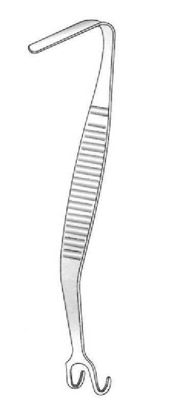 Rinoplasty instrument Aufricht - length = 13.5 cm / 5-1 / 4 ", leaf = 60 x 6.5 mm, declared