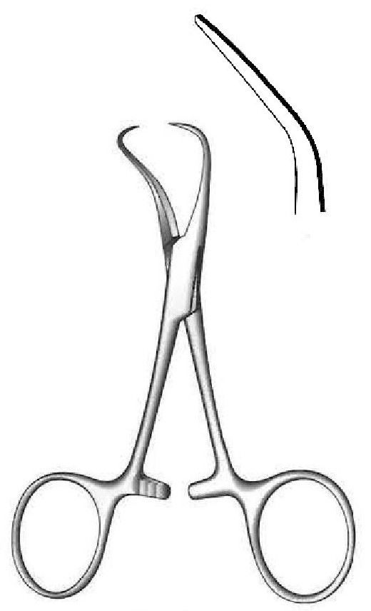 Pinza para toallas Backhaus - longitud = 11 cm / 4-1/4"