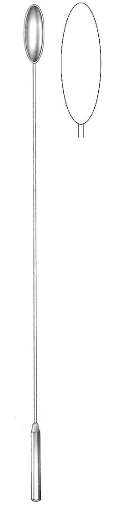 Dilatador de conductos biliares Bakes - longitud = 30 cm / 12", figura 12