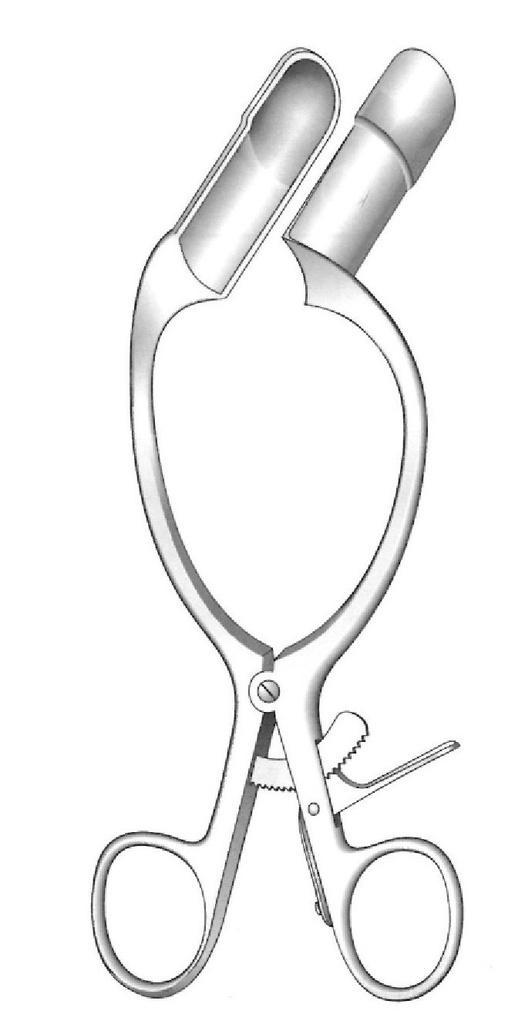 Espéculo rectal Barr.  20.5 cm / 8"