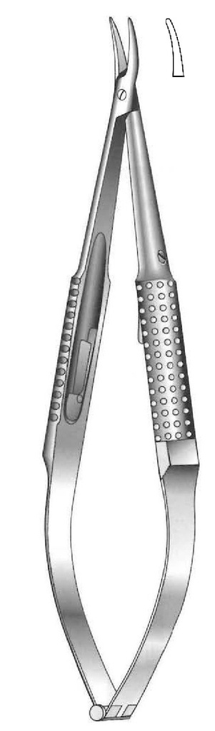 Porta agujas Barraquer sin bloqueo - longitud = 16 cm / 6-1/4&quot;