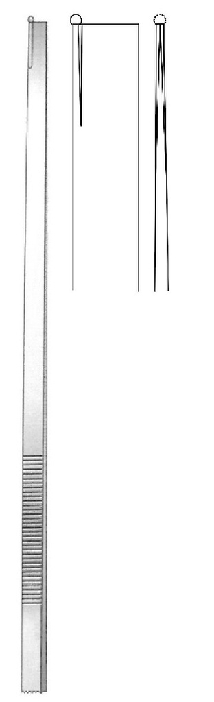 Bauer osteotome, straight - length = 20.5 cm / 8 ", leaf = 8 mm