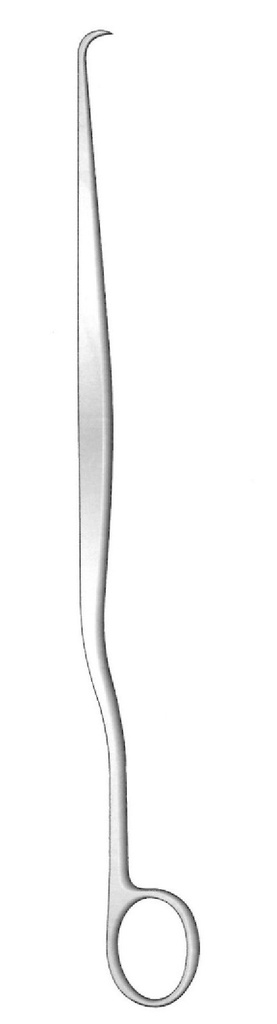 Beacham Amniotome Hook - length = 26 cm / 10-1/4"