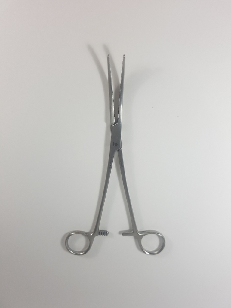 Pinza arteria Bengolea, curva - longitud = 20 cm / 8"