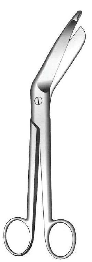 Tijera vendaje Bergmann - longitud = 23 cm / 9"