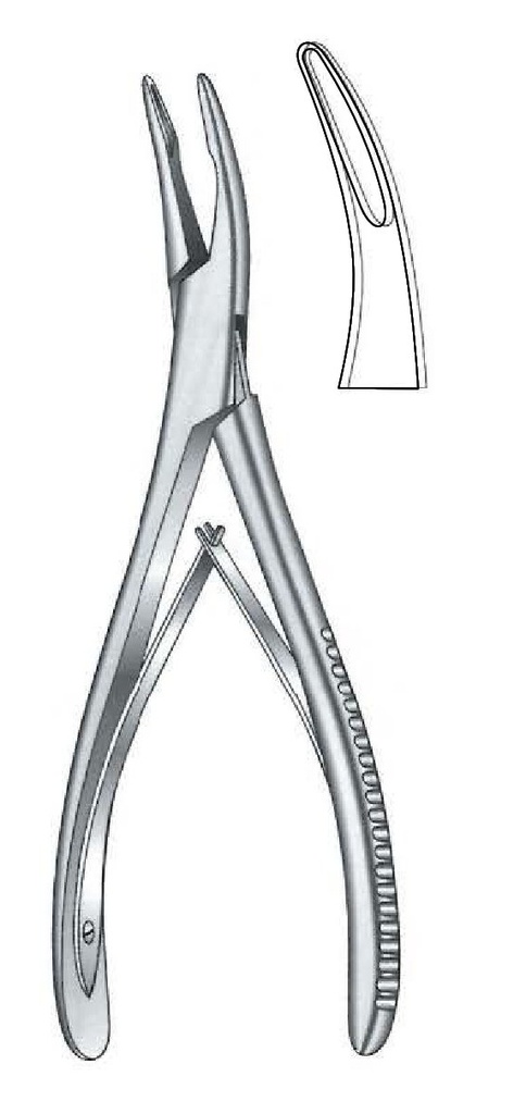 Pinza gubia Beyer - longitud = 18 cm / 7"