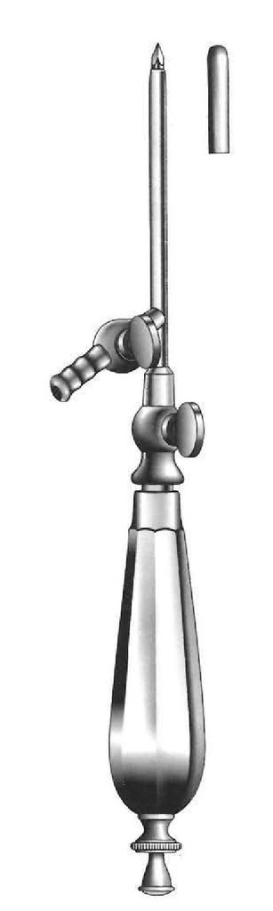 Trocar Billroth, diámetro = 6 mm - longitud = 24 cm / 9-1/2"