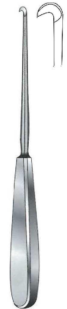 Bisturí para menisco Bircher - longitud = 19 cm / 7-1/2&quot;, figura 2