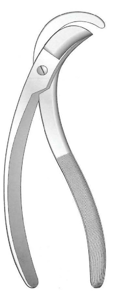 Cizalla para huesos y costillas - longitud = 19 cm / 7-3/4"