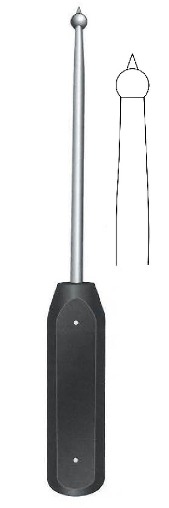 Straight ball tip pusher