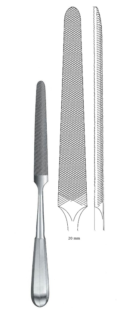 Lima for bones, convex and flat