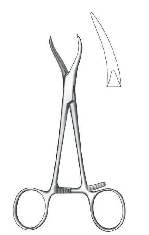 Bone repositioning clamp - length = 13.5 cm / 5-1 / 4 "
