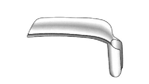 Valva para espéculo vaginal Bozemann - valva = 65 x 30 mm