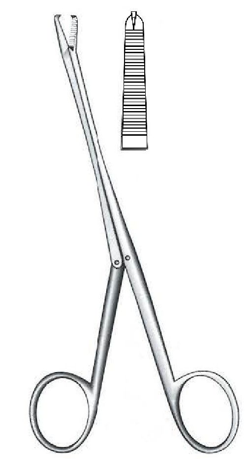 Pinza de sujeción para tendones Brand - longitud = 24 cm / 9-1/2"