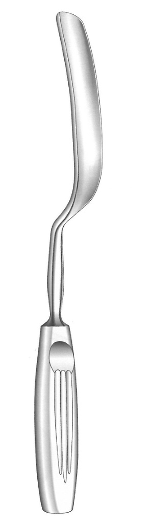 Espéculo vaginal Breisky - valva = 130 x 40 mm