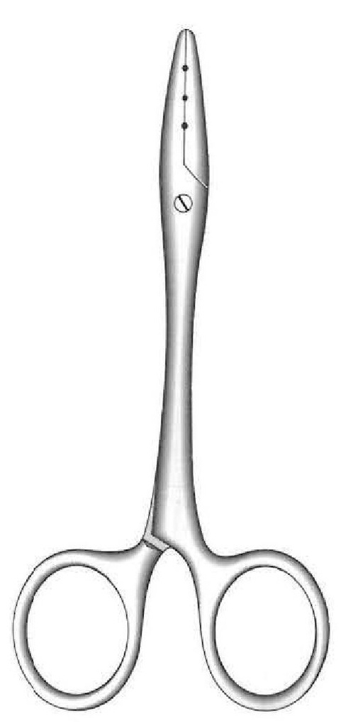 Porta agujas Bruce-Clarke - longitud = 12.5 cm / 5"