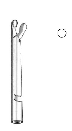 Bruenings forceps, small round