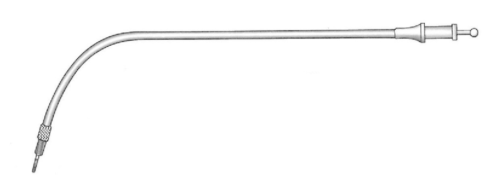 Tubo intercambiable Bruenings, curva - longitud = 20 cm / 8"