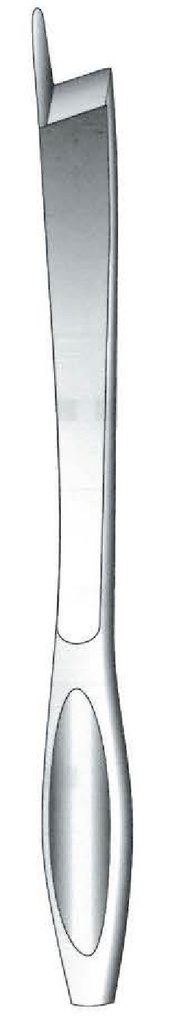 Cincel para huesos Brunetti, izquierdo - longitud = 28 cm / 11"