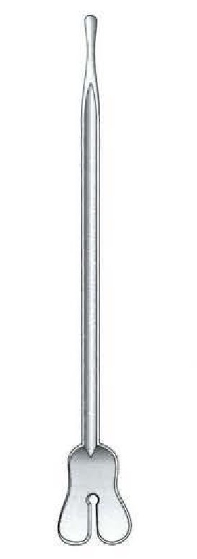 Butterfly probe with probe shaped tip - length = 18 cm / 7"